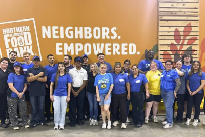 Article Photo for Scoops of Service: Culver's Team Members Volunteer at Northern Illinois Food Bank